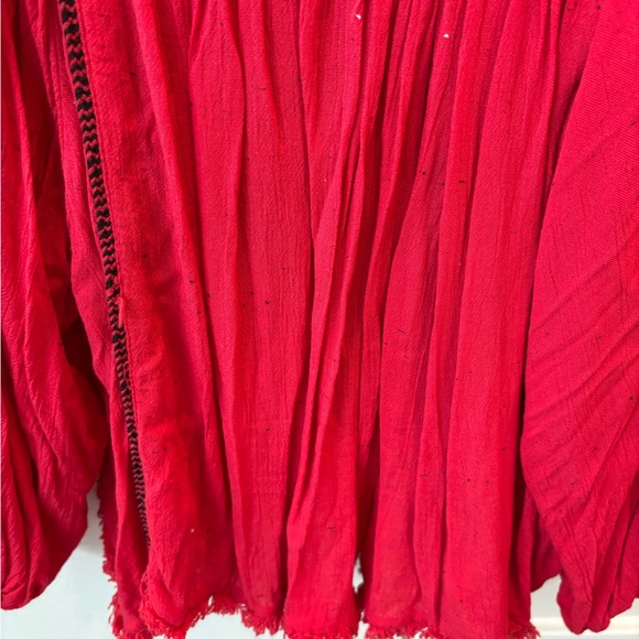 Red Women’s Dress Shirt Size Medium - Picture 12 of 15